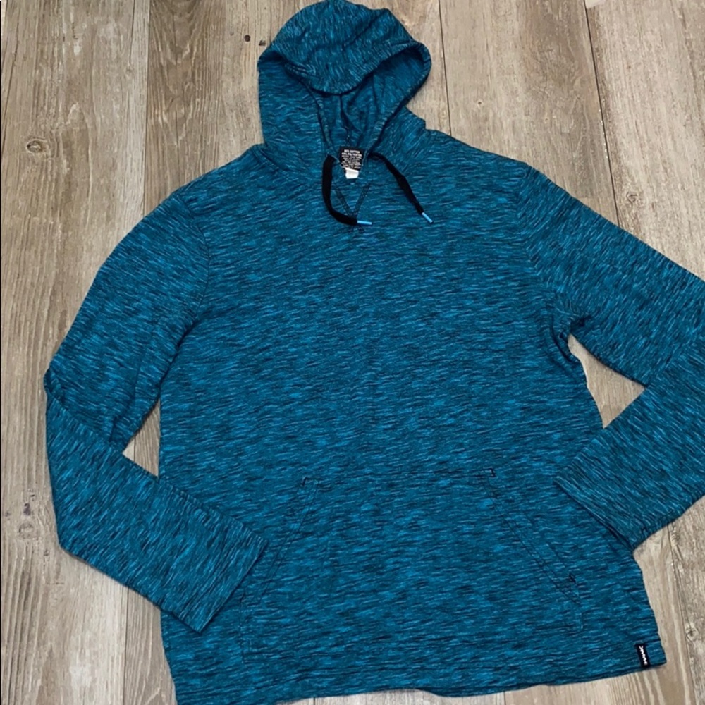Tony Hawk Aqua Blue/Green Heathered Hoodie